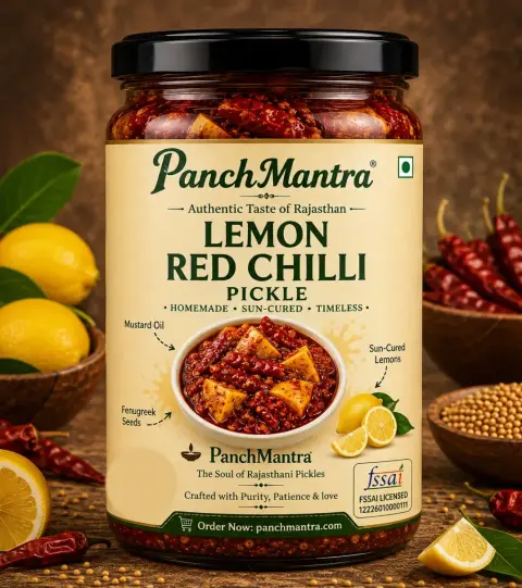 Lemon Pickle (Nimbu ka Achar)