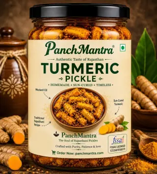 Turmeric Pickle (Kachi Haldi ka Achar)